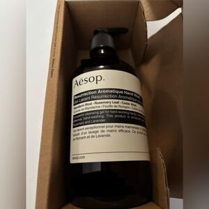 NWT Aesop Resurrection Hand Wash 16.9oz. / 500ml